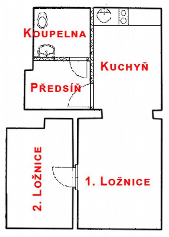 Penzion Apartman Janov Janov nad Nisou Bilik gambar
